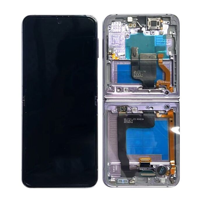 Inner OLED Screen for Samsung Z Flip 4 5G F721 Purple (Refurbished)