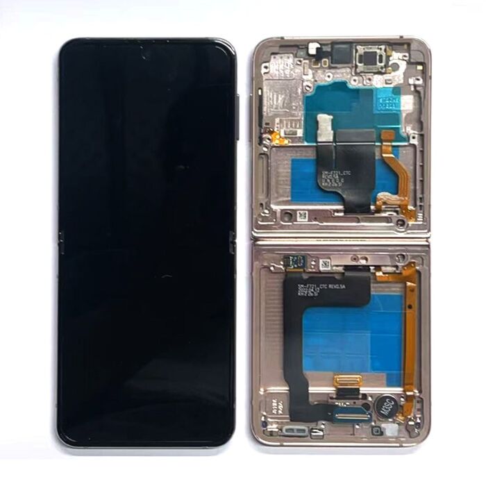 Inner OLED Screen for Samsung Z Flip 4 5G F721 Pink Gold (Refurbished)
